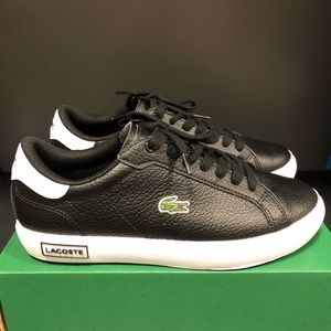 Lacoste Powercourt leather sneaker size 6.5